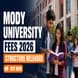 Mody University Sikar Fee Structure 2026-27 Out; Check Complete Fees Here